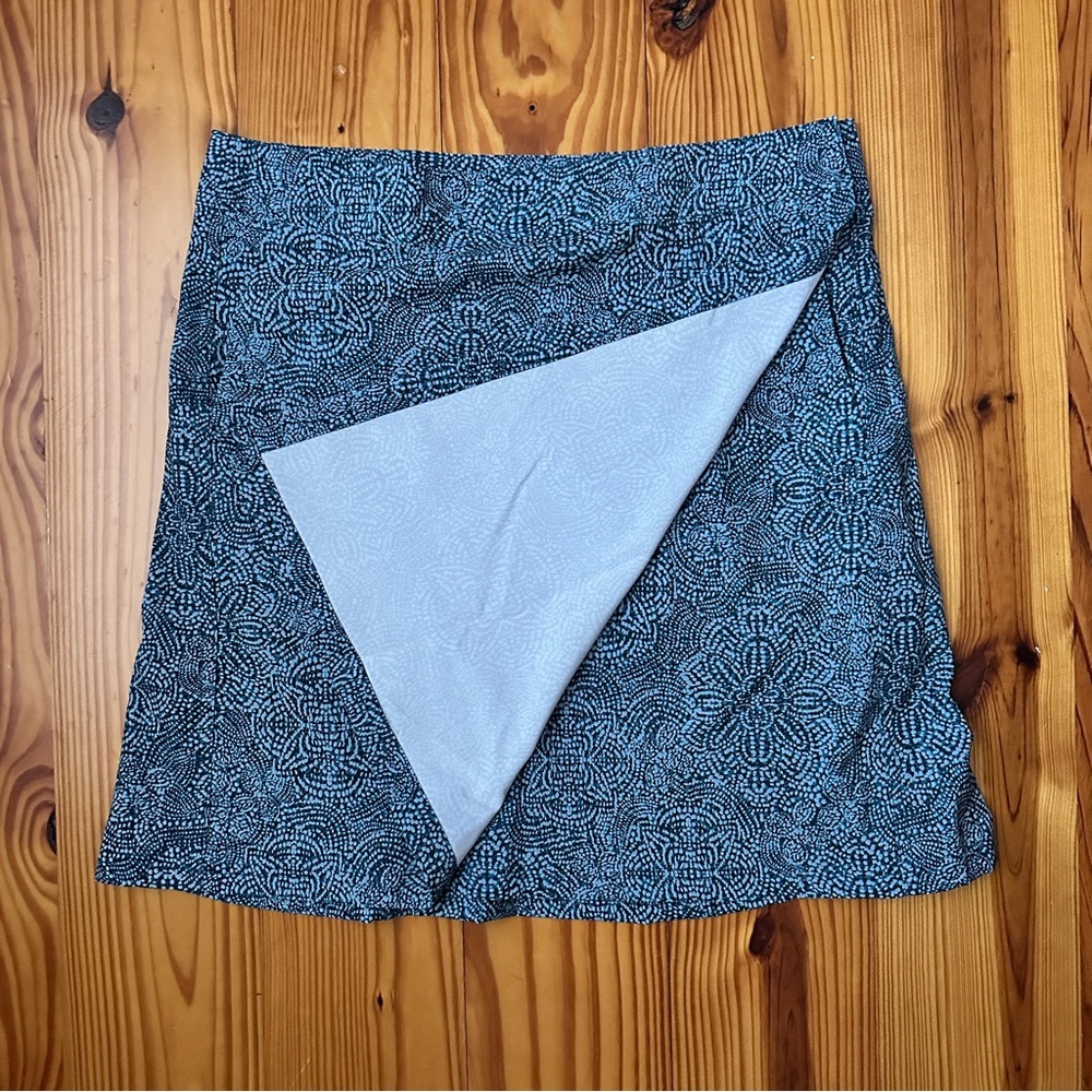 Adjustable Blue Activewear Skirt